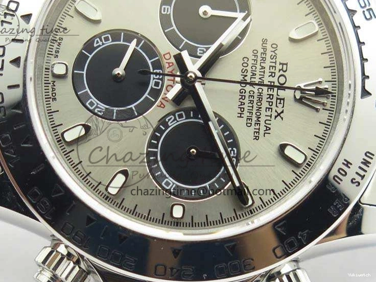 Edition 116519LN Dial A4130 Daytona SS Best Bracelet On SS JH Gray Bezel 0121